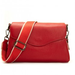 Жіноча сумка з натуральної шкіри ALEX RAI 99118 червоний