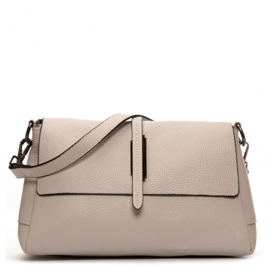 Женская сумка из натуральной кожи ALEX RAI 99104 бежевый