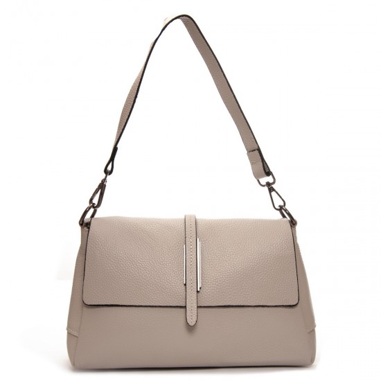 Женская сумка из натуральной кожи ALEX RAI 99104 бежевый