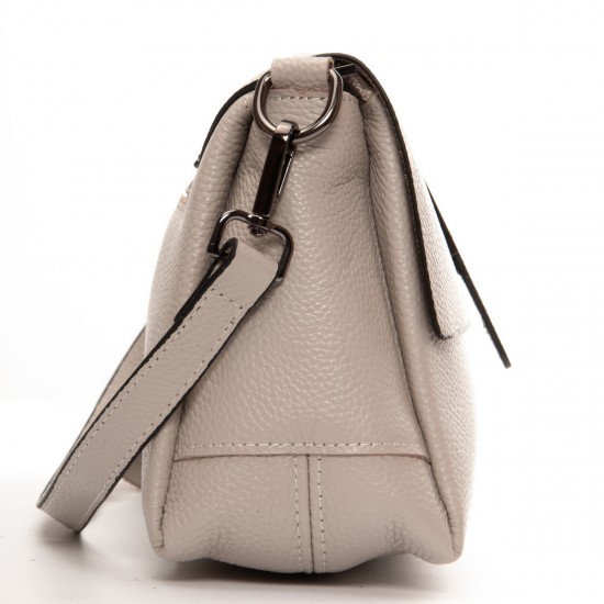 Женская сумка из натуральной кожи ALEX RAI 99104 бежевый