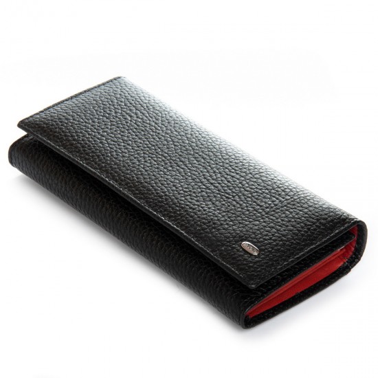 Женский кожаный кошелек dr.Bond Classic W1-V-4 черный Женский кожаный кошелек dr.Bond Classic W1-V-4 черный