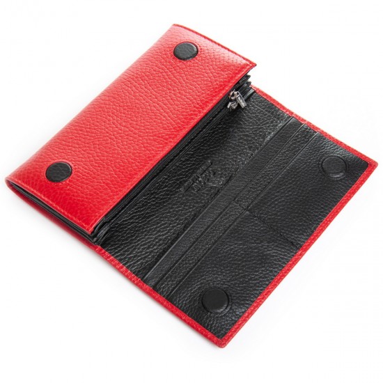 Женский кожаный кошелек dr.Bond Classic W501-4 красный