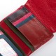 Женский кожаный кошелек dr.Bond Rainbow WRS-239-1 красный Женский кожаный кошелек dr.Bond Rainbow WRS-239-1 красный