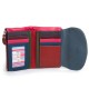 Женский кожаный кошелек dr.Bond Rainbow WRS-239-1 бордовый