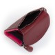 Женский кожаный кошелек dr.Bond Rainbow WRS-239-1 бордовый