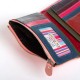 Женский кожаный кошелек dr.Bond Rainbow WRS-239-1 пудра