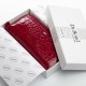 Шкіряний жіночий гаманець dr.Bond Classic PEW38 червоний Шкіряний жіночий гаманець dr.Bond Classic PEW38 червоний