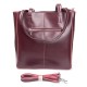 Женская сумка из натуральной кожи + замши ALEX RAI 8773-220 бордовый Женская сумка из натуральной кожи + замши ALEX RAI 8773-220 бордовый