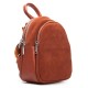 Женская сумка-рюкзак из натуральной кожи + замши ALEX RAI 2058 коричневый