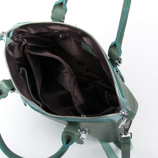 Жіноча сумка з натуральної шкіри ALEX RAI 7125 зелений