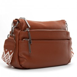 Жіноча сумка з натуральної шкіри ALEX RAI 8269 коричневий