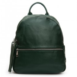 Женский рюкзак из натуральной кожи ALEX RAI 95517-9 зеленый