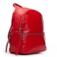 Женский рюкзак из натуральной кожи ALEX RAI 95517-9 красный