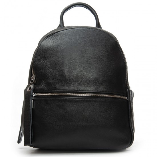 Женский рюкзак из натуральной кожи ALEX RAI 95517-9 черный