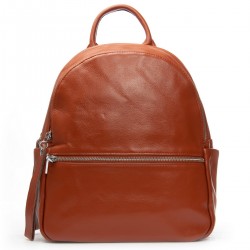 Женский рюкзак из натуральной кожи ALEX RAI 95517-9 коричневый