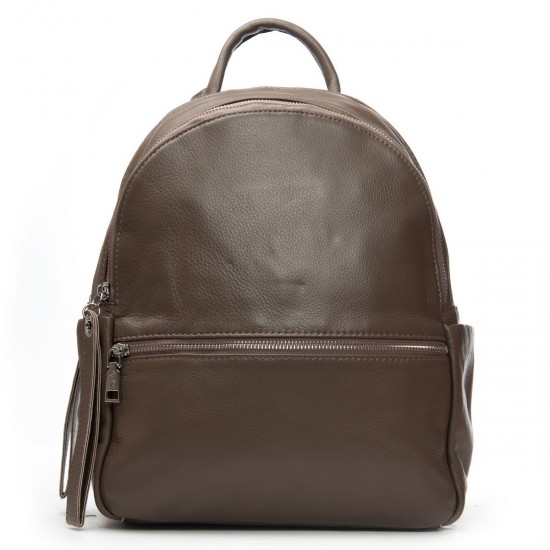 Женский рюкзак из натуральной кожи ALEX RAI 95517-9 хаки