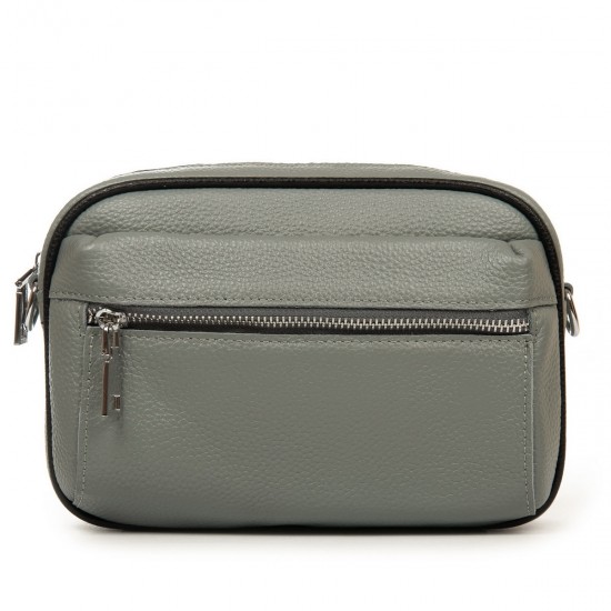 Женская сумочка из натуральной кожи ALEX RAI F-5507 зеленый