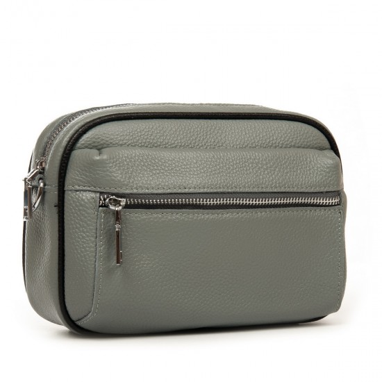 Женская сумочка из натуральной кожи ALEX RAI F-5507 зеленый