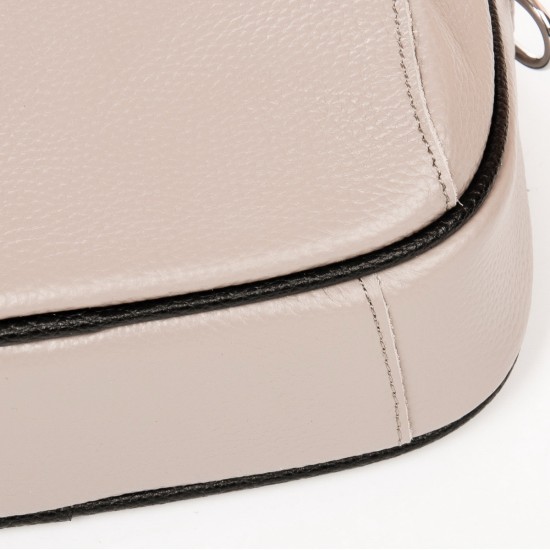 Женская сумочка из натуральной кожи ALEX RAI F-5507 светло-серый