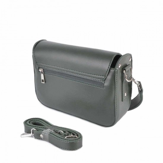 Жіноча сумочка LUCHERINO 696 темно-зелений