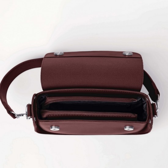 Жіноча сумочка LUCHERINO 696 бордовый