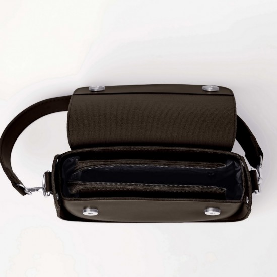 Жіноча сумочка LUCHERINO 696 шоколадний