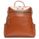 Рюкзак жіночий з натуральної шкіри ALEX RAI 8781-9 коричневий