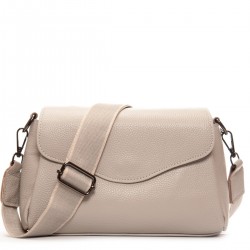 Жіноча сумка з натуральної шкіри ALEX RAI 99118 бежевий