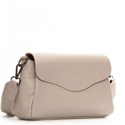 Жіноча сумка з натуральної шкіри ALEX RAI 99118 бежевий