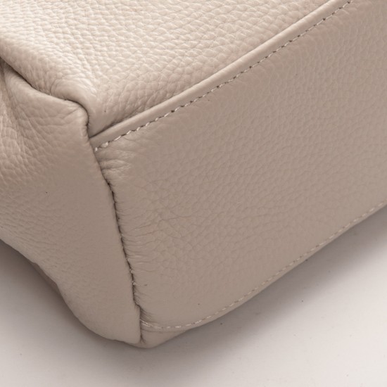 Жіноча сумка з натуральної шкіри ALEX RAI 99118 бежевий