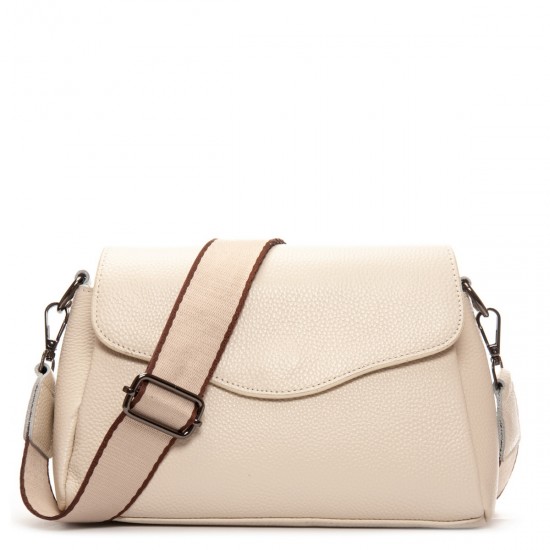 Жіноча сумка з натуральної шкіри ALEX RAI 99118 білий