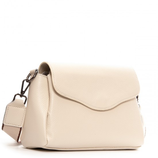 Жіноча сумка з натуральної шкіри ALEX RAI 99118 білий