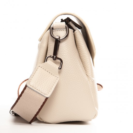 Жіноча сумка з натуральної шкіри ALEX RAI 99118 білий