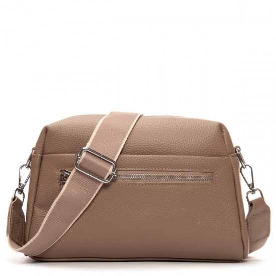 Жіноча сумочка з натуральної шкіри ALEX RAI 99122 хакі