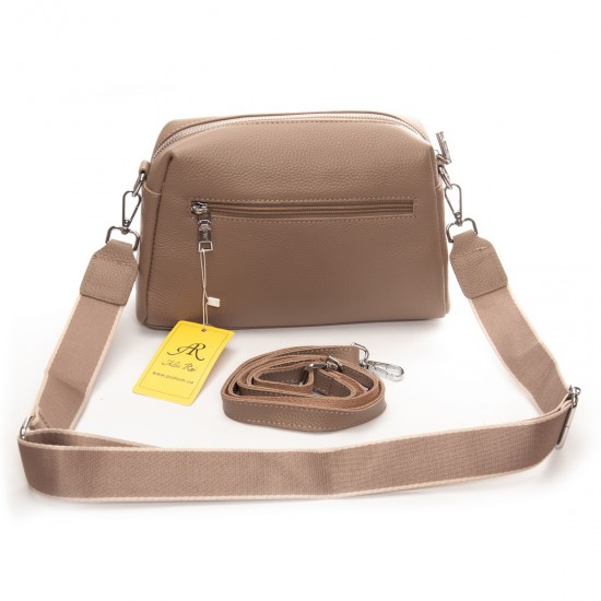 Жіноча сумочка з натуральної шкіри ALEX RAI 99122 хакі