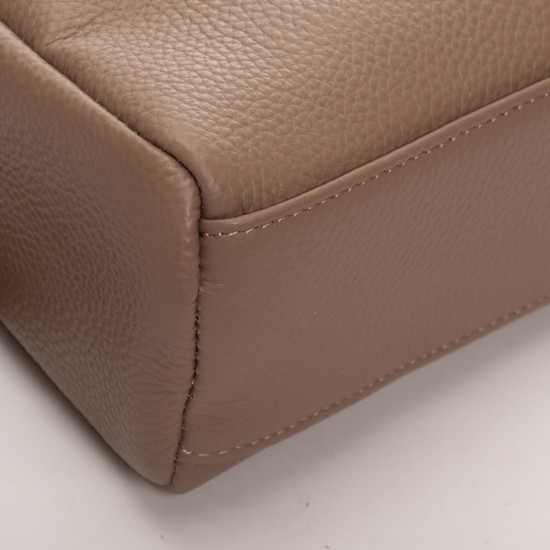 Жіноча сумочка з натуральної шкіри ALEX RAI 99122 хакі