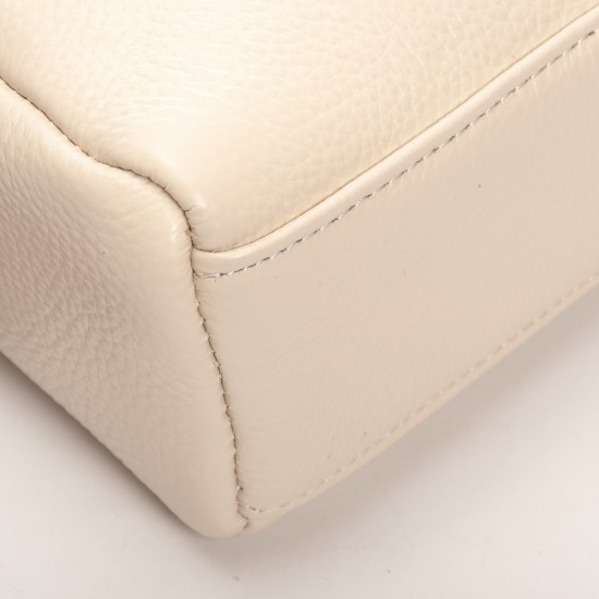 Жіноча сумочка з натуральної шкіри ALEX RAI 99122 білий