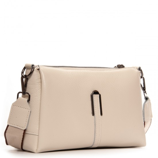 Жіноча сумочка з натуральної шкіри ALEX RAI 99105-2 білий