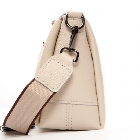 Жіноча сумочка з натуральної шкіри ALEX RAI 99105-2 білий