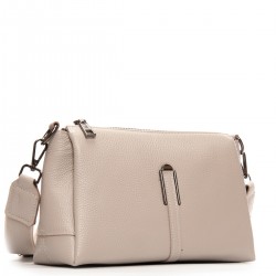 Жіноча сумочка з натуральної шкіри ALEX RAI 99105-2 бежевий
