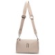 Жіноча сумочка з натуральної шкіри ALEX RAI 99105-2 бежевий