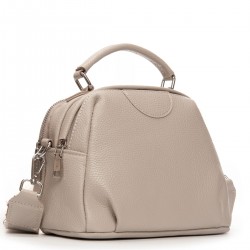 Жіноча сумочка з натуральної шкіри ALEX RAI 99125 бежевий