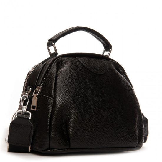 Жіноча сумочка з натуральної шкіри ALEX RAI 99125 чорний