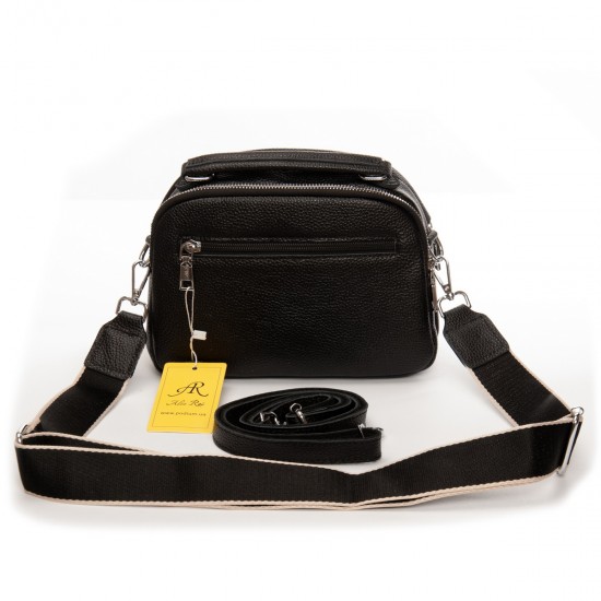 Жіноча сумочка з натуральної шкіри ALEX RAI 99125 чорний