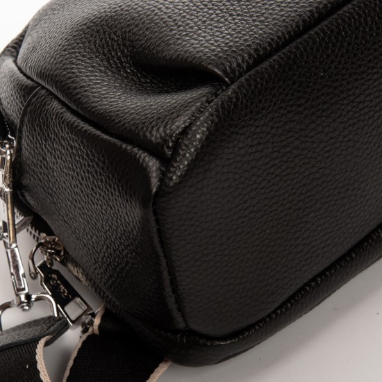 Жіноча сумочка з натуральної шкіри ALEX RAI 99125 чорний