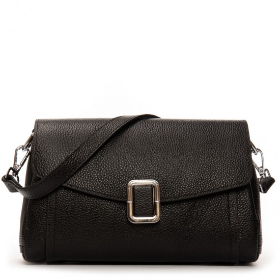 Жіноча сумочка з натуральної шкіри ALEX RAI 93055 чорний