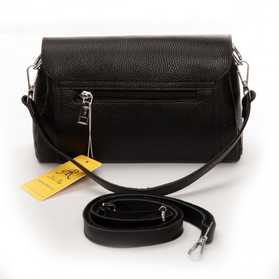 Жіноча сумочка з натуральної шкіри ALEX RAI 93055 чорний