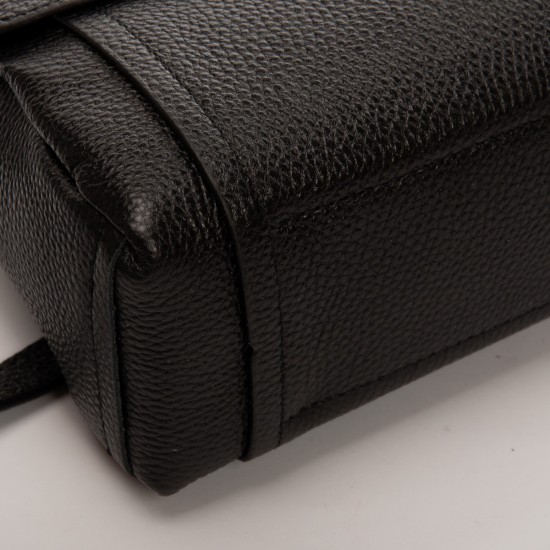 Жіноча сумочка з натуральної шкіри ALEX RAI 93055 чорний