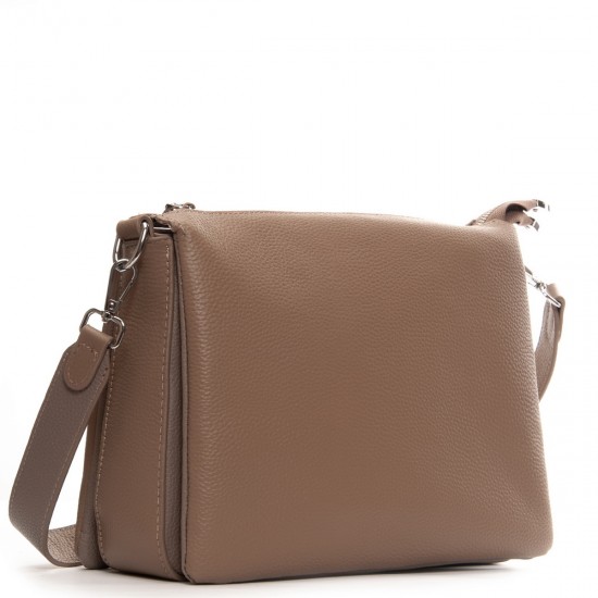 Жіноча сумка з натуральної шкіри ALEX RAI 2087 хакі
