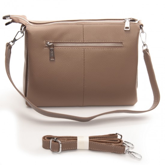 Жіноча сумка з натуральної шкіри ALEX RAI 2087 хакі